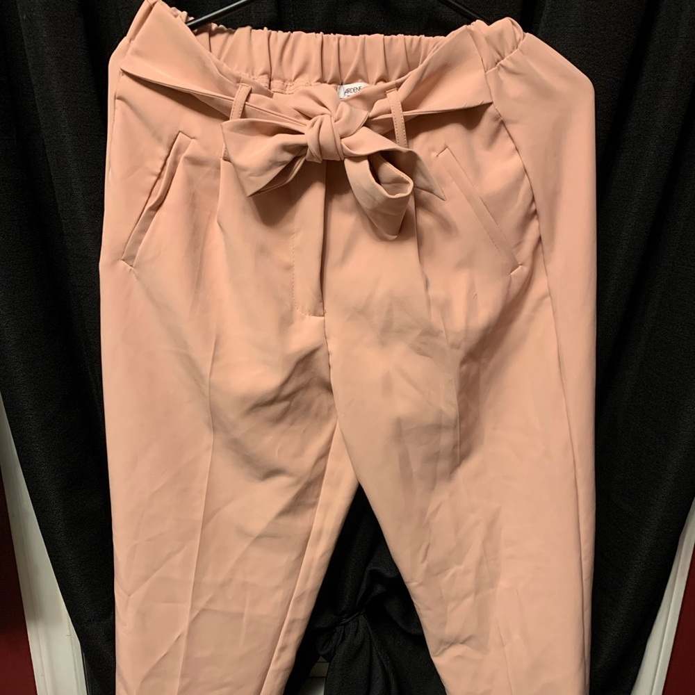 Pink business casual pants (never worn)
